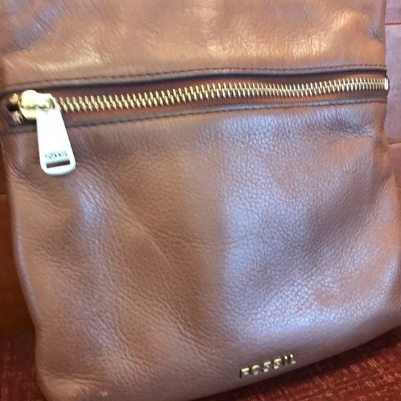 Fossil Brown Small leather Crossbody - Picture 7 of 8